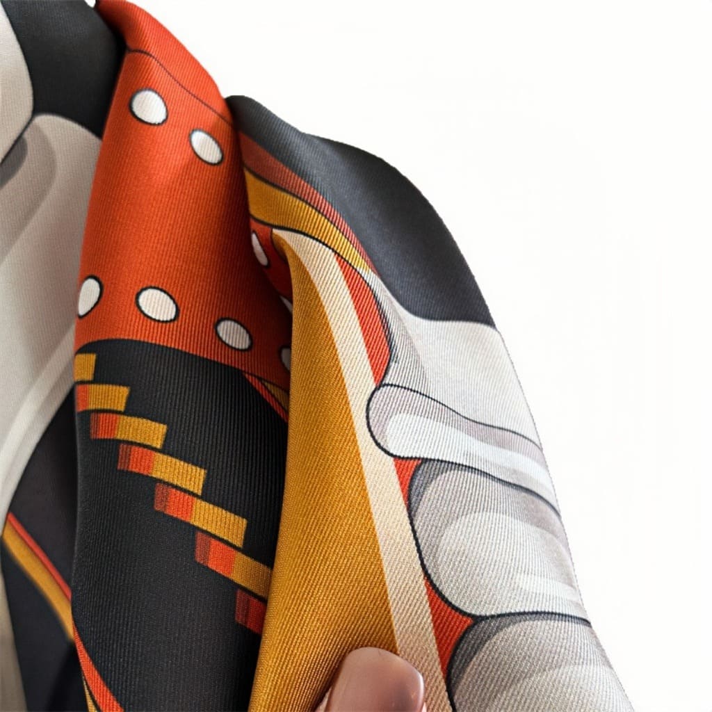 MaraSilk Pure Mulberry Silk Scarf - Square Twill MS539