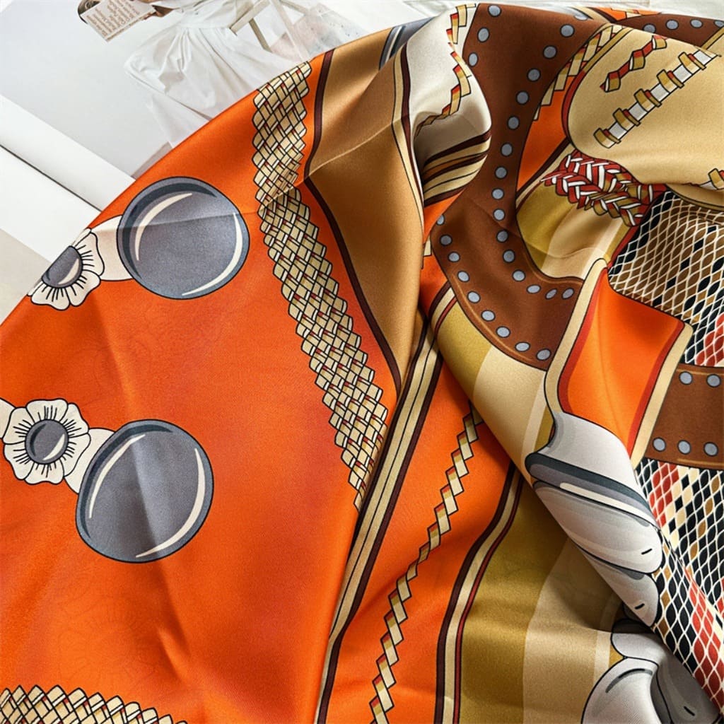 MaraSilk Pure Mulberry Silk Scarf - Square Twill MS539