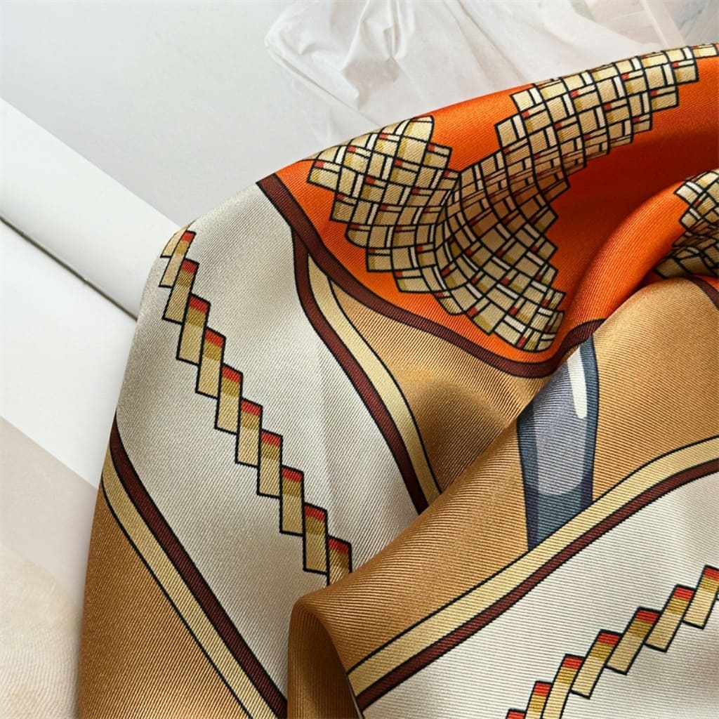 MaraSilk Pure Mulberry Silk Scarf - Square Twill MS539