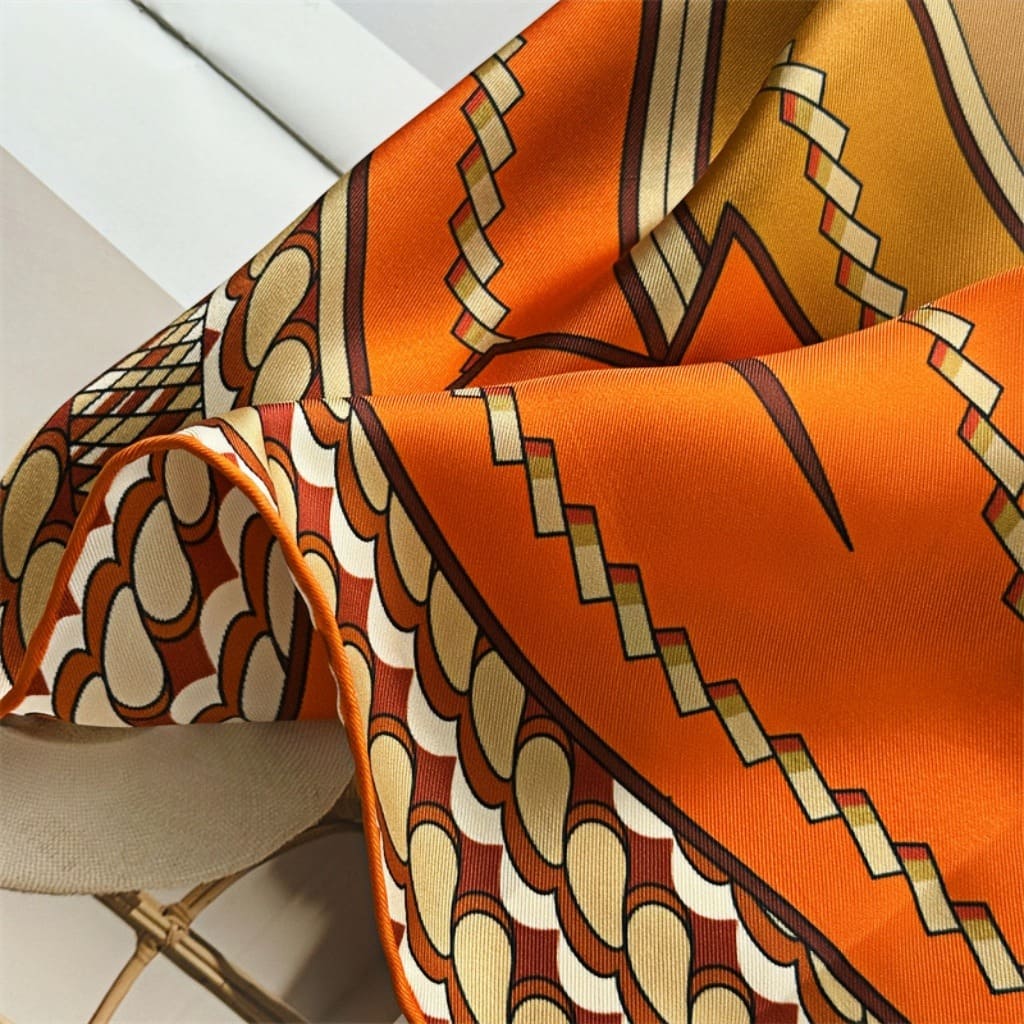 MaraSilk Pure Mulberry Silk Scarf - Square Twill MS539