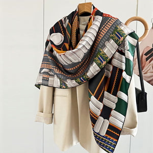 MaraSilk Pure Mulberry Silk Scarf - Square Twill MS539