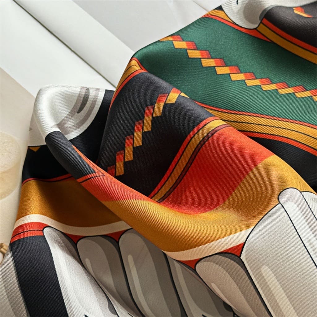 MaraSilk Pure Mulberry Silk Scarf - Square Twill MS539