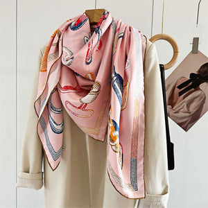 MaraSilk Pure Mulberry Silk Scarf - Square Twill MS540