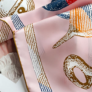 MaraSilk Pure Mulberry Silk Scarf - Square Twill MS540