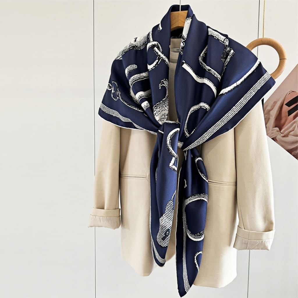 MaraSilk Pure Mulberry Silk Scarf - Square Twill MS540