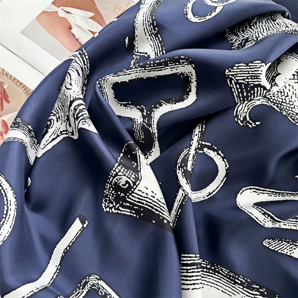 MaraSilk Pure Mulberry Silk Scarf - Square Twill MS540