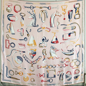 MaraSilk Pure Mulberry Silk Scarf - Square Twill MS540 53" x 53" MS54002