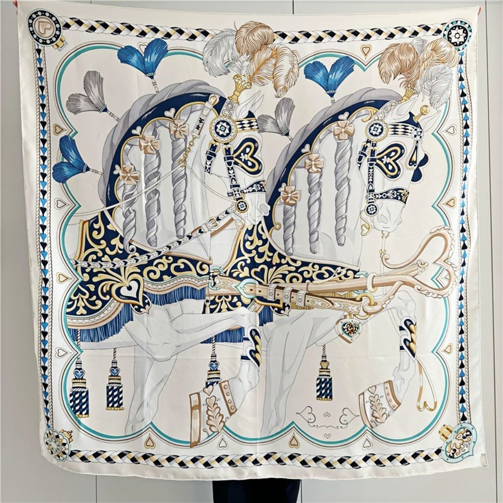 MaraSilk Pure Mulberry Silk Scarf - Square Twill MS541 53" x 53" MS54101