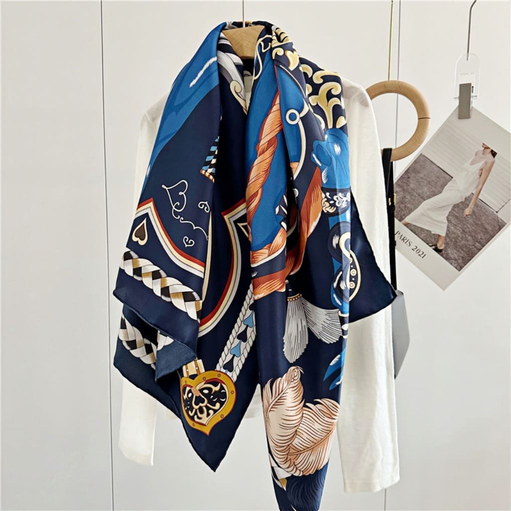 MaraSilk Pure Mulberry Silk Scarf - Square Twill MS541