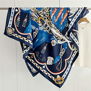 MaraSilk Pure Mulberry Silk Scarf - Square Twill MS541