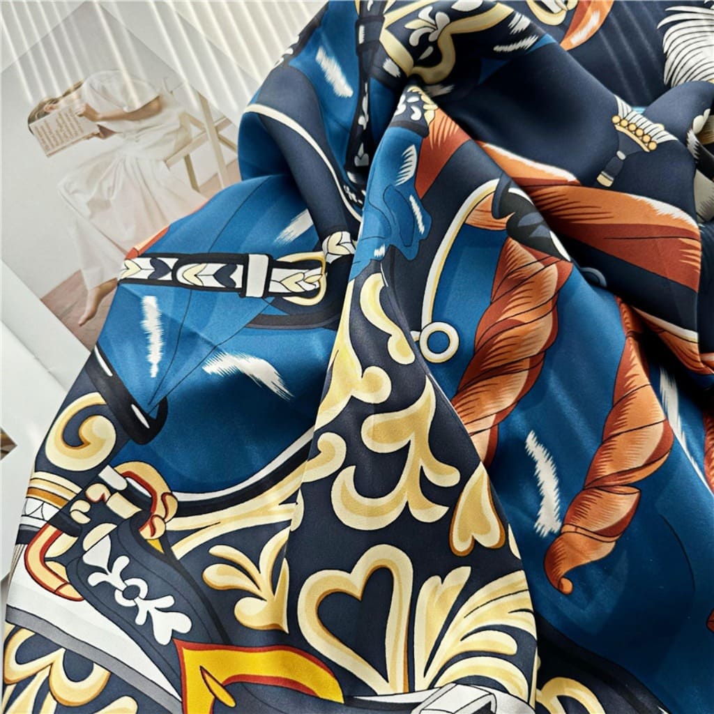 MaraSilk Pure Mulberry Silk Scarf - Square Twill MS541