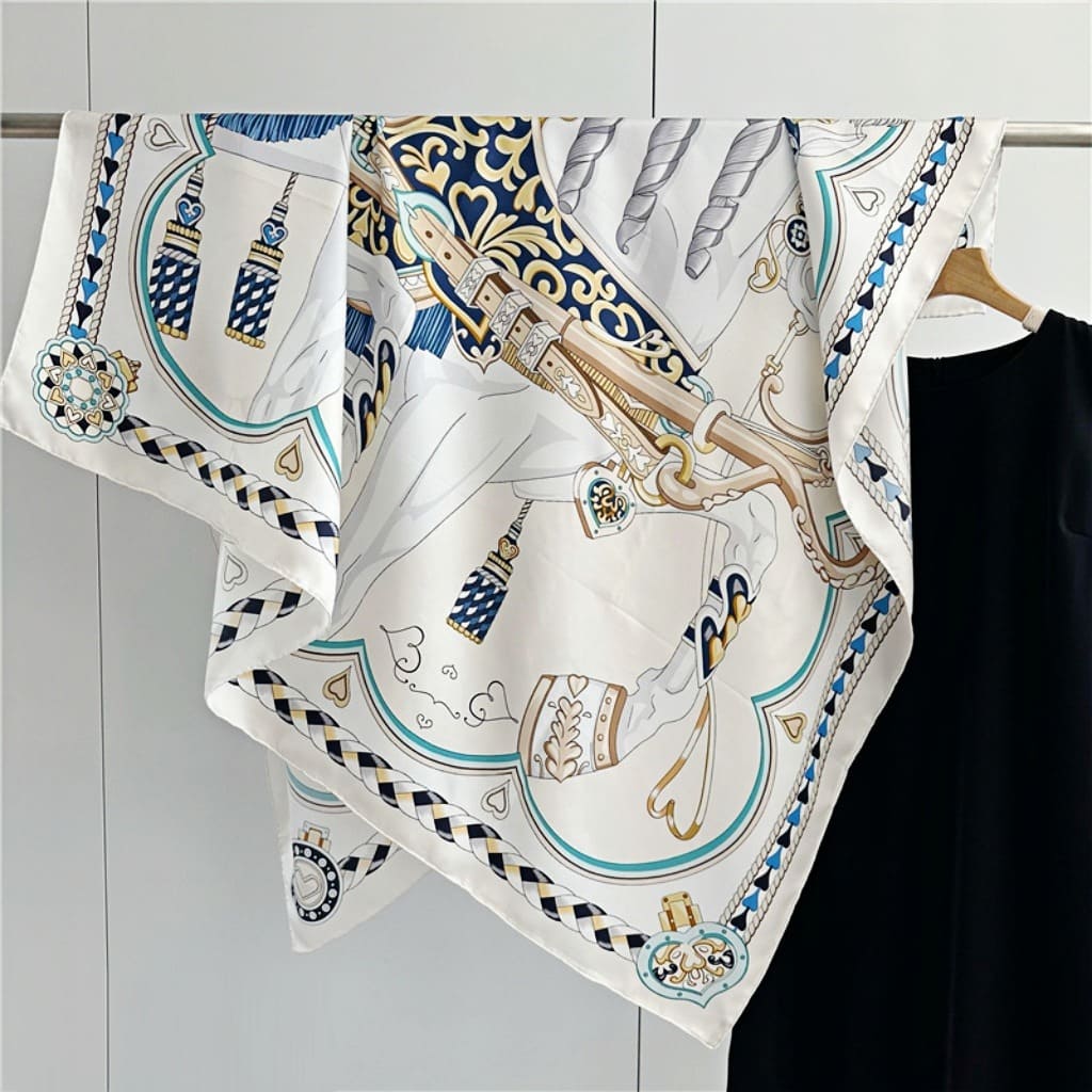 MaraSilk Pure Mulberry Silk Scarf - Square Twill MS541