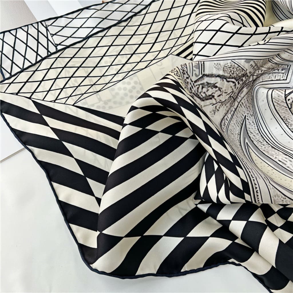 MaraSilk Pure Mulberry Silk Scarf - Square Twill MS542