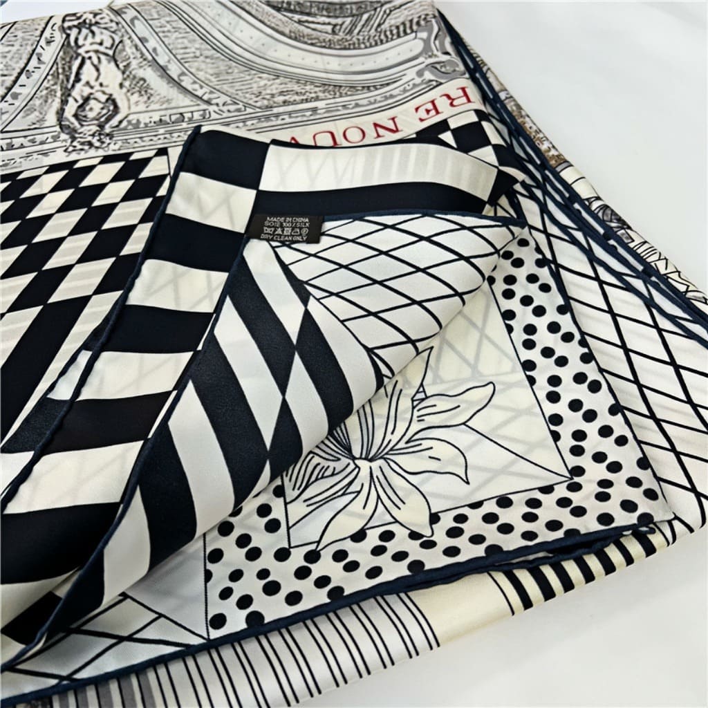 MaraSilk Pure Mulberry Silk Scarf - Square Twill MS542