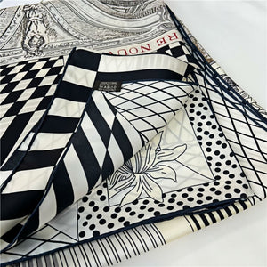 MaraSilk Pure Mulberry Silk Scarf - Square Twill MS542