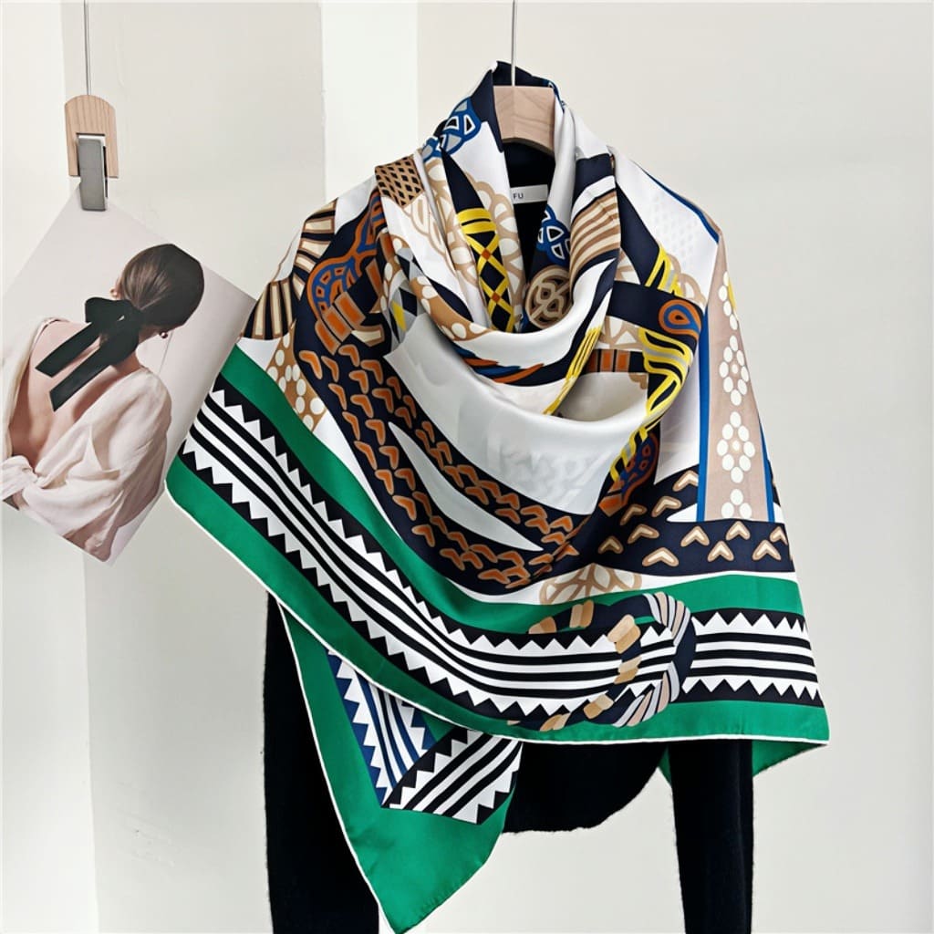 MaraSilk Pure Mulberry Silk Scarf - Square Twill MS543