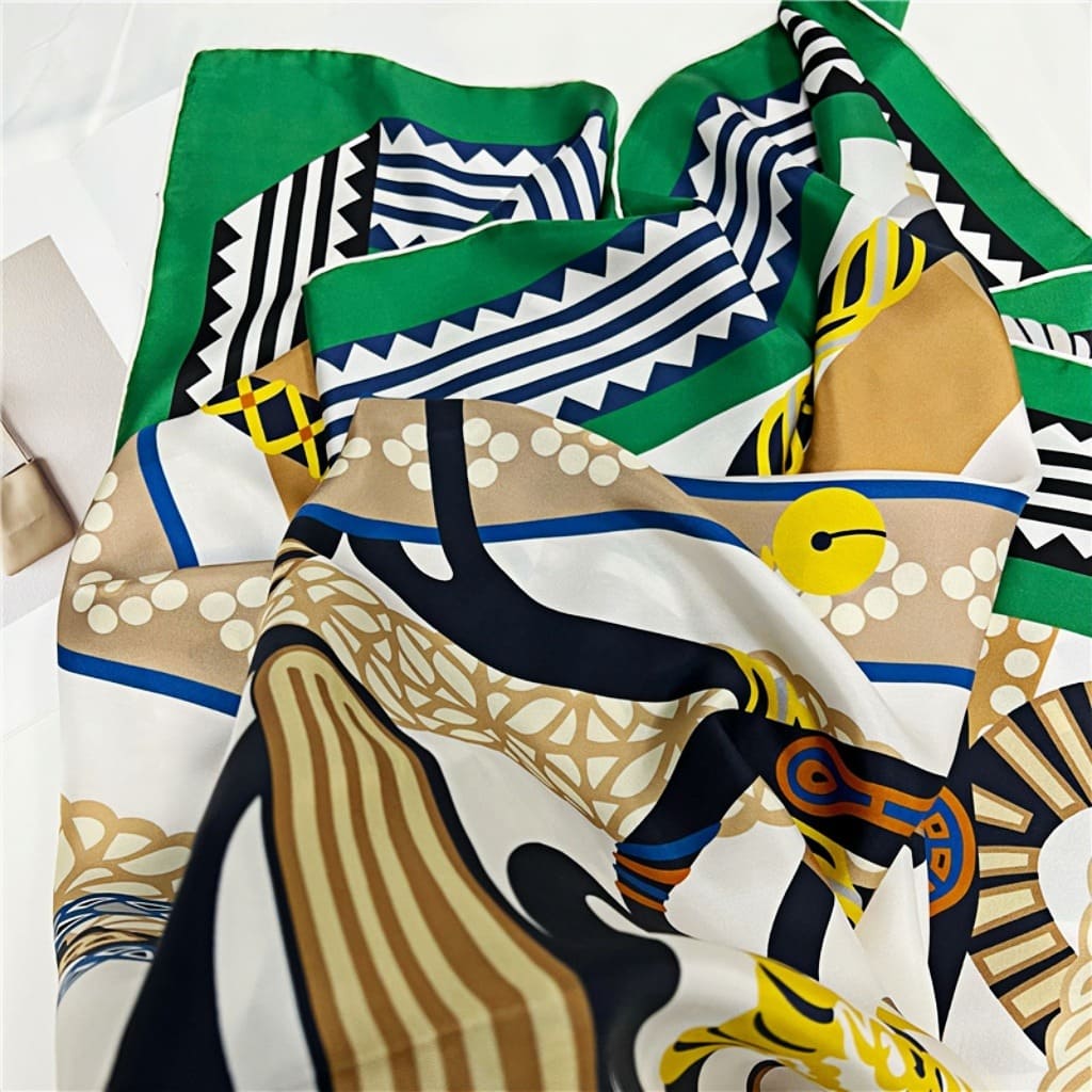 MaraSilk Pure Mulberry Silk Scarf - Square Twill MS543