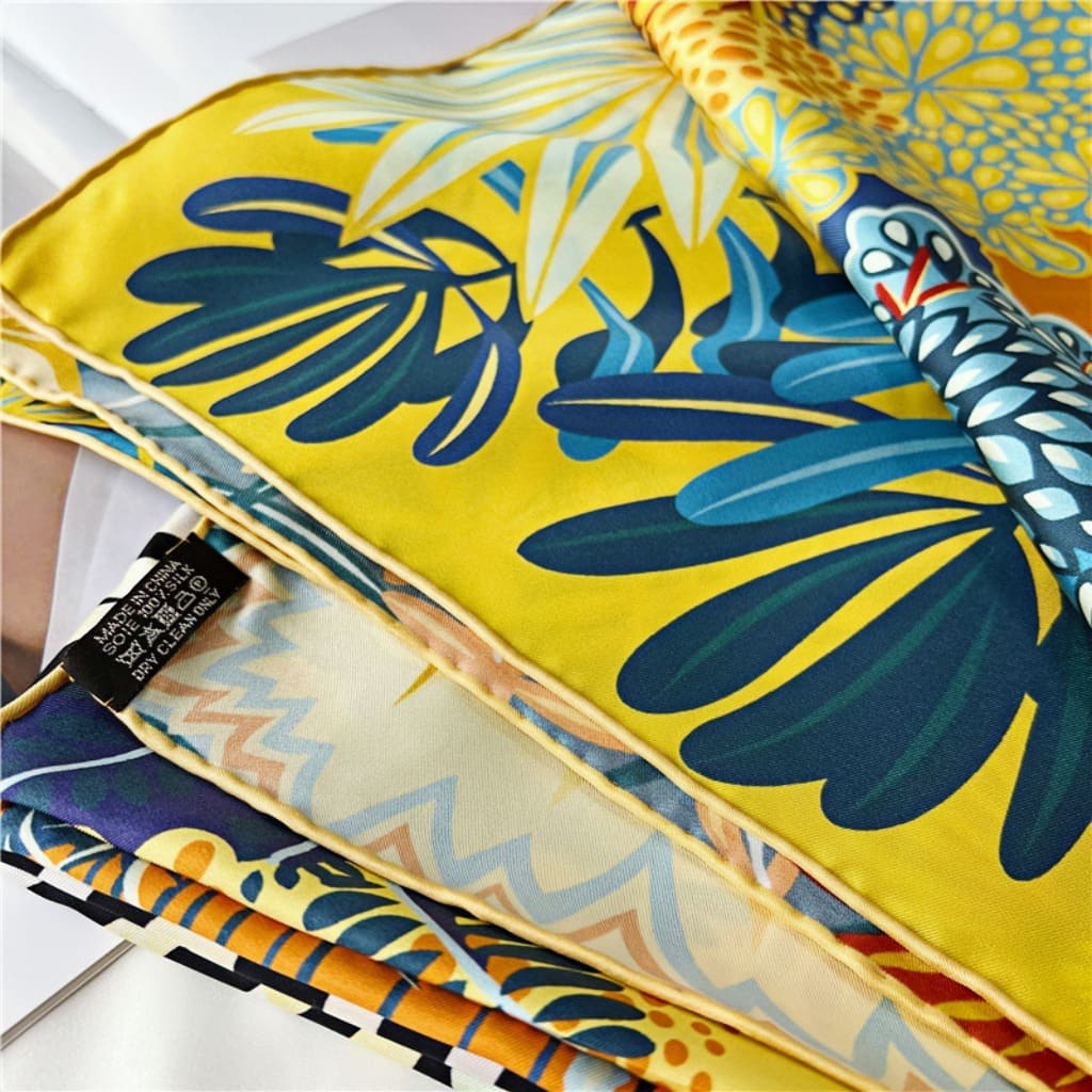 MaraSilk Pure Mulberry Silk Scarf - Square Twill MS544