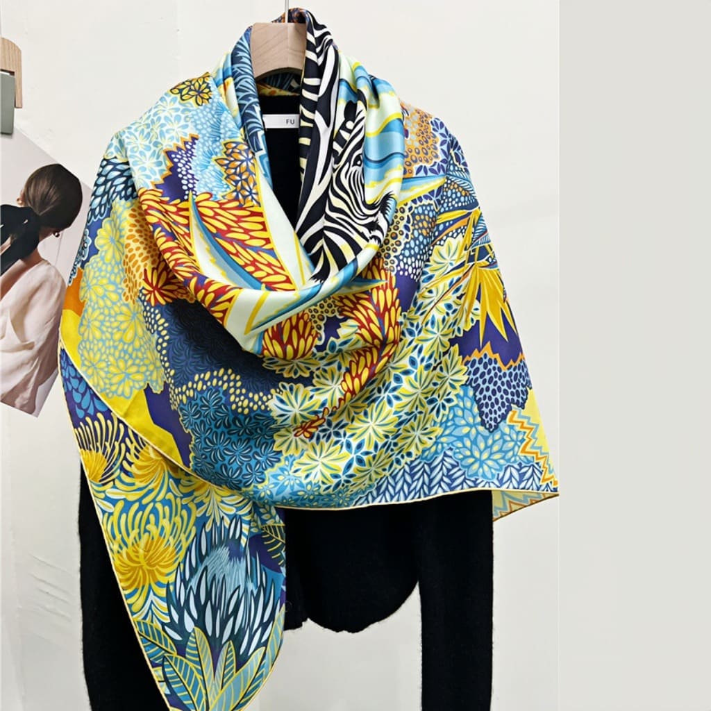 MaraSilk Pure Mulberry Silk Scarf - Square Twill MS544