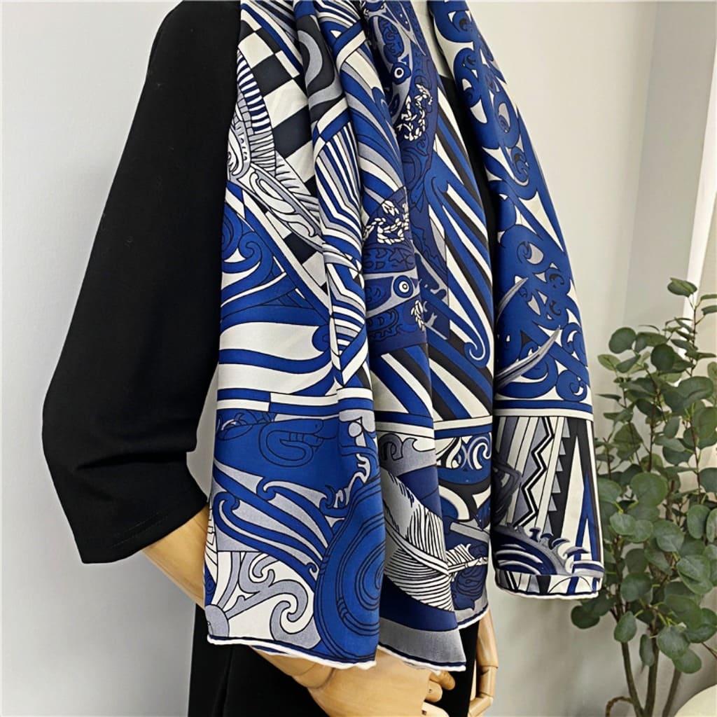 MaraSilk Pure Mulberry Silk Scarf - Square Twill MS545