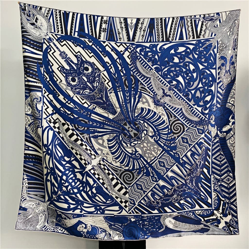 MaraSilk Pure Mulberry Silk Scarf - Square Twill MS545 53" x 53" MS54502