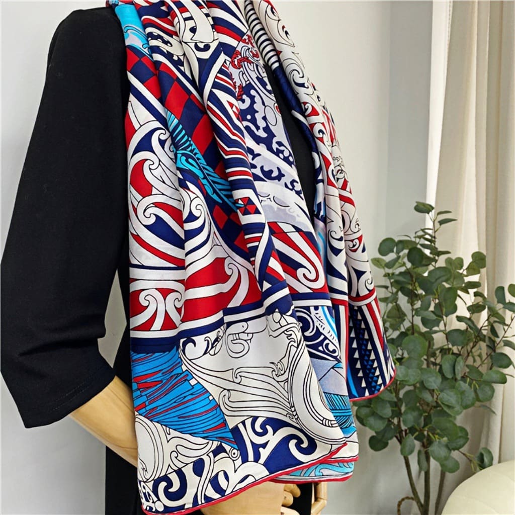 MaraSilk Pure Mulberry Silk Scarf - Square Twill MS545