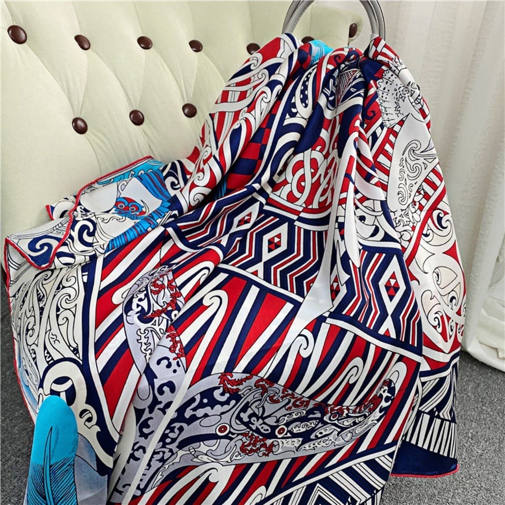 MaraSilk Pure Mulberry Silk Scarf - Square Twill MS545