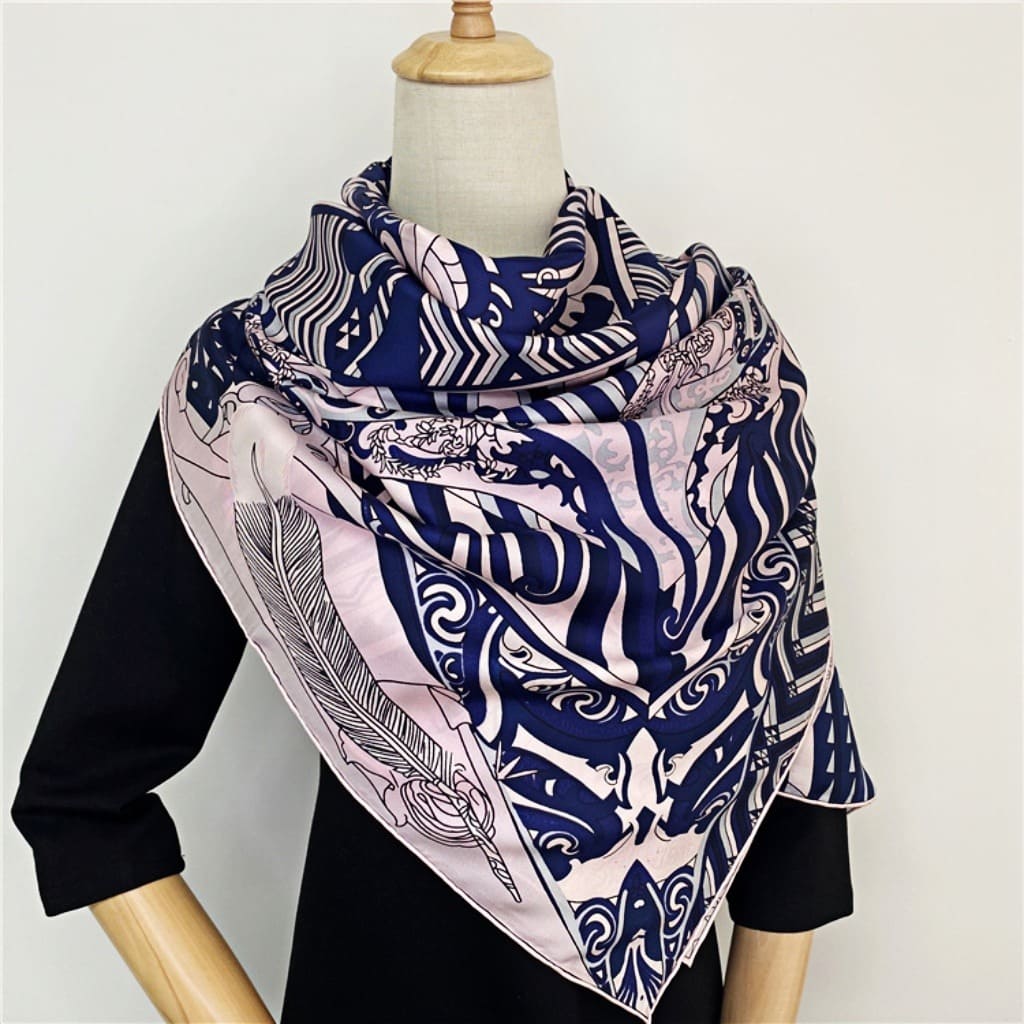 MaraSilk Pure Mulberry Silk Scarf - Square Twill MS545