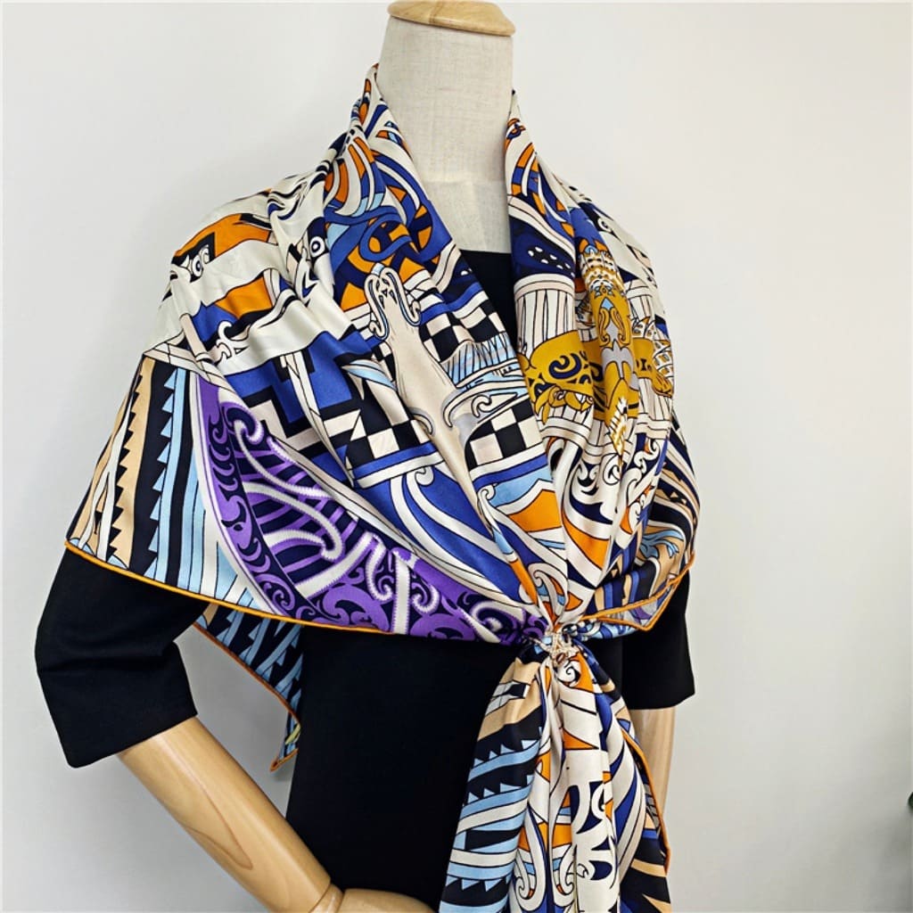 MaraSilk Pure Mulberry Silk Scarf - Square Twill MS545