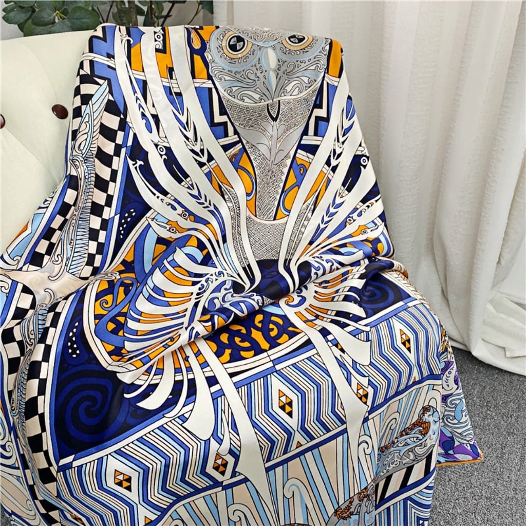 MaraSilk Pure Mulberry Silk Scarf - Square Twill MS545