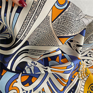 MaraSilk Pure Mulberry Silk Scarf - Square Twill MS545