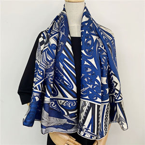 MaraSilk Pure Mulberry Silk Scarf - Square Twill MS545