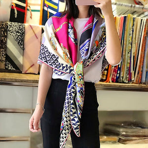 MaraSilk Pure Mulberry Silk Scarf - Square Twill MS546