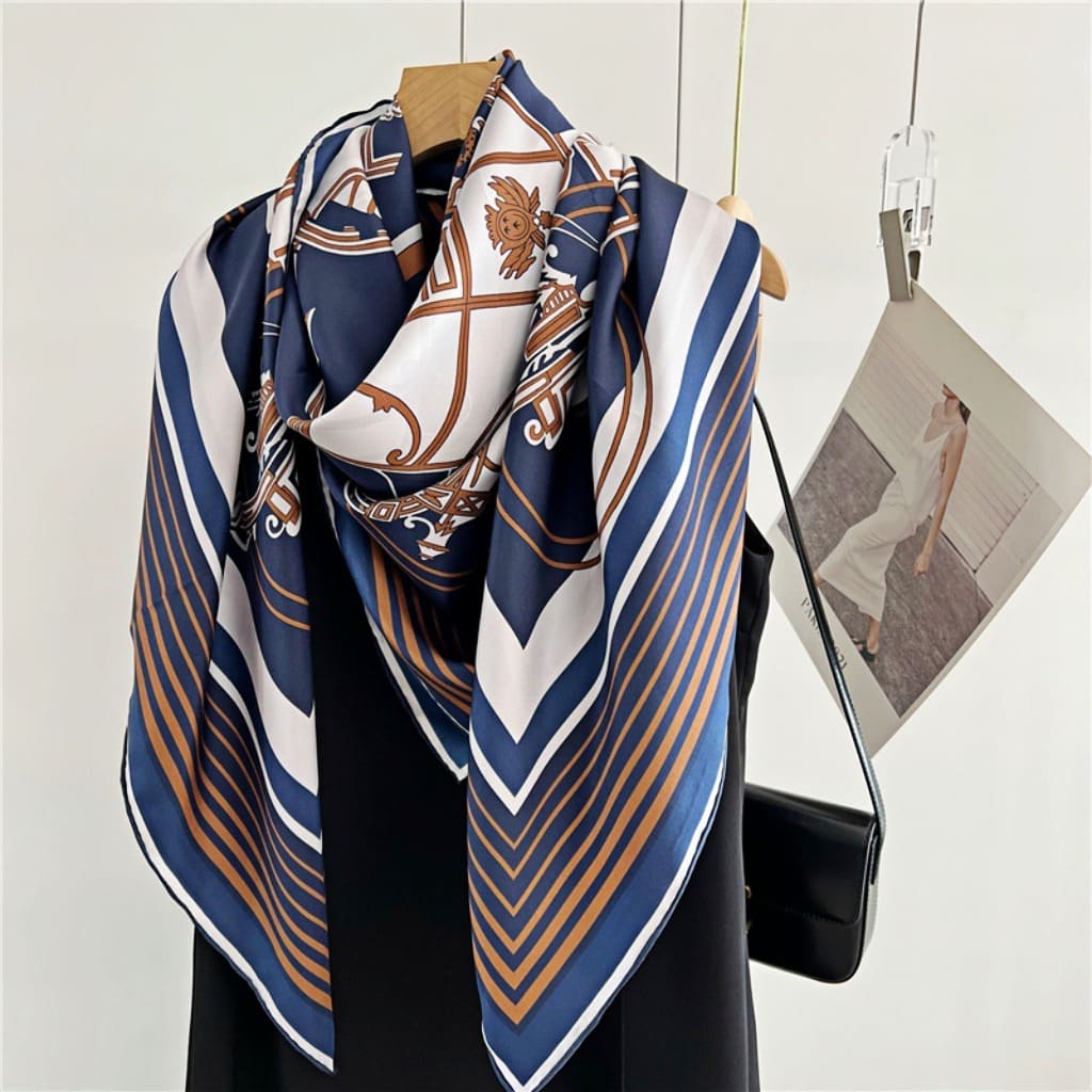 MaraSilk Pure Mulberry Silk Scarf - Square Twill MS547