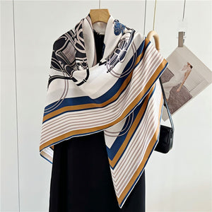 MaraSilk Pure Mulberry Silk Scarf - Square Twill MS547