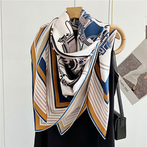 MaraSilk Pure Mulberry Silk Scarf - Square Twill MS547