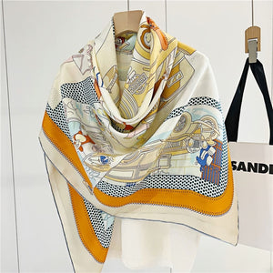 MaraSilk Pure Mulberry Silk Scarf - Square Twill MS548