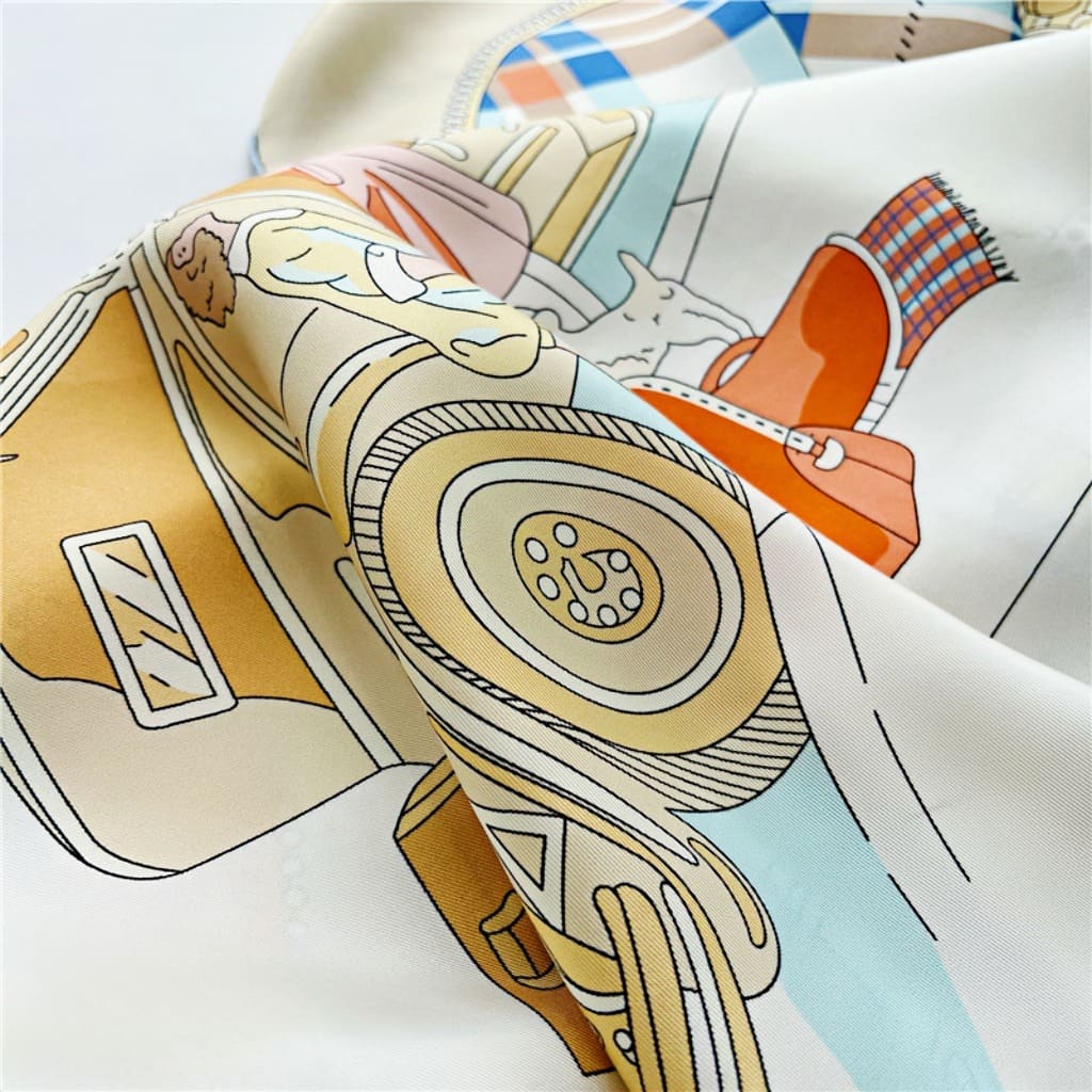 MaraSilk Pure Mulberry Silk Scarf - Square Twill MS548