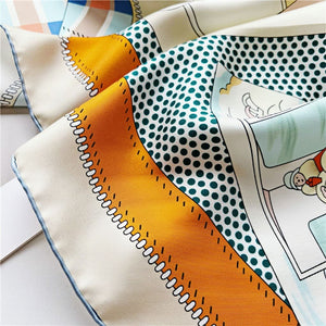 MaraSilk Pure Mulberry Silk Scarf - Square Twill MS548