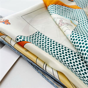 MaraSilk Pure Mulberry Silk Scarf - Square Twill MS548