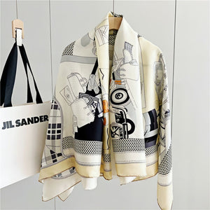 MaraSilk Pure Mulberry Silk Scarf - Square Twill MS548