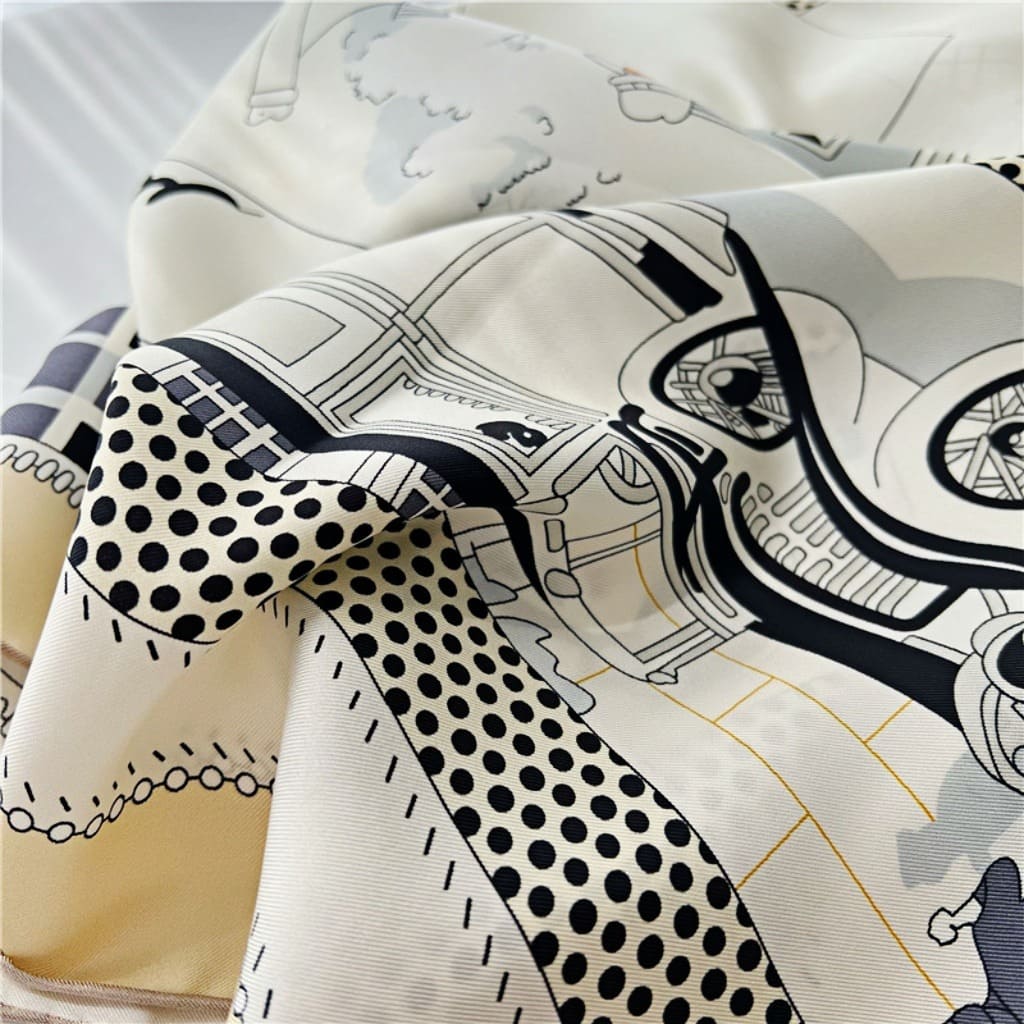 MaraSilk Pure Mulberry Silk Scarf - Square Twill MS548