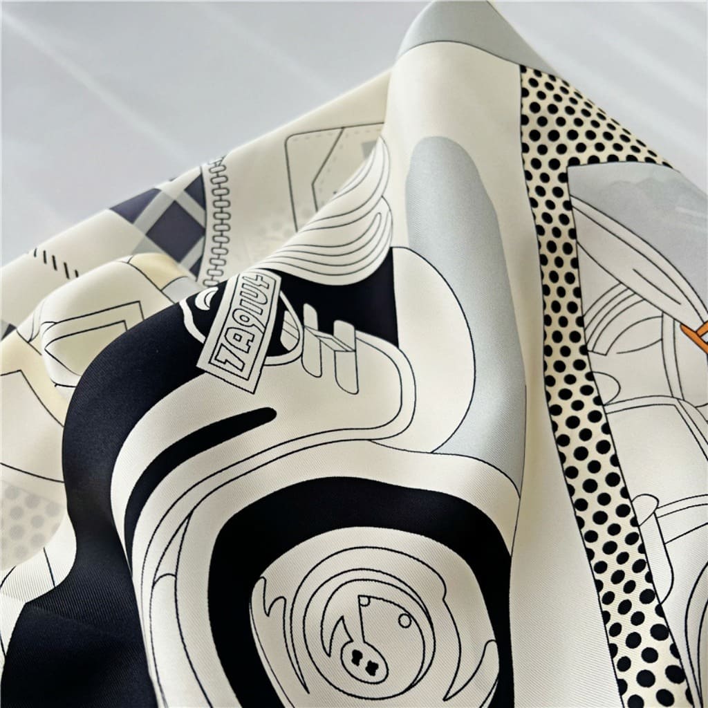 MaraSilk Pure Mulberry Silk Scarf - Square Twill MS548