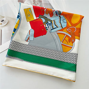 MaraSilk Pure Mulberry Silk Scarf - Square Twill MS548