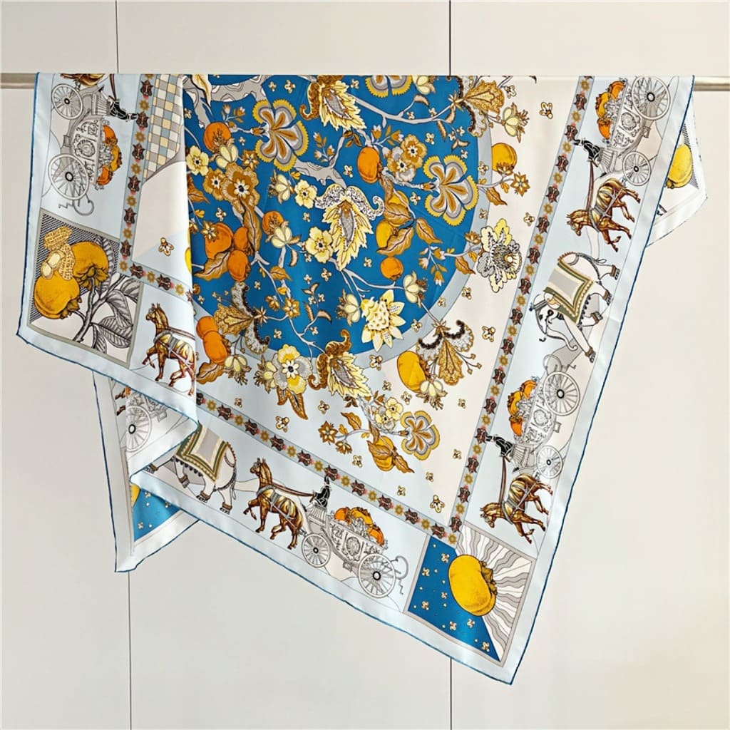 MaraSilk Pure Mulberry Silk Scarf - Square Twill MS549