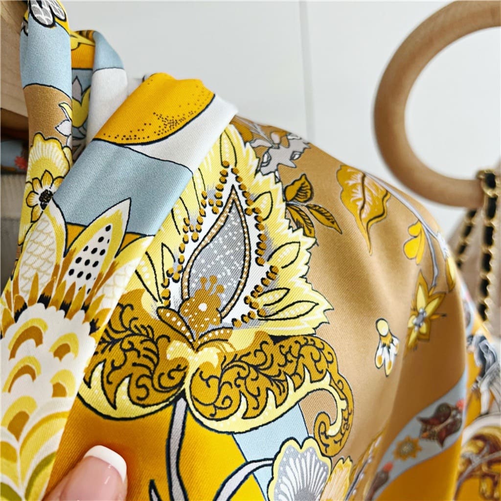 MaraSilk Pure Mulberry Silk Scarf - Square Twill MS549