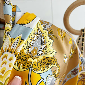 MaraSilk Pure Mulberry Silk Scarf - Square Twill MS549