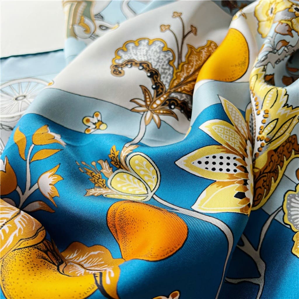 MaraSilk Pure Mulberry Silk Scarf - Square Twill MS549