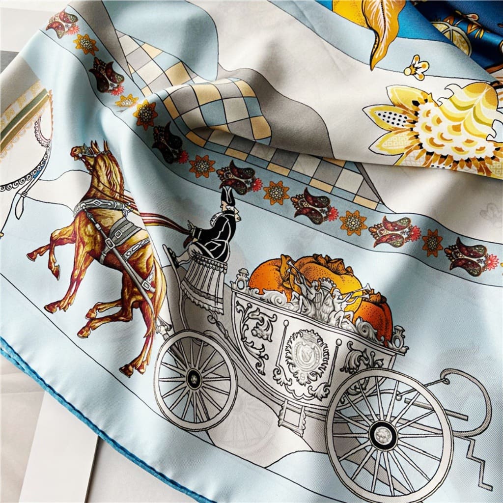 MaraSilk Pure Mulberry Silk Scarf - Square Twill MS549