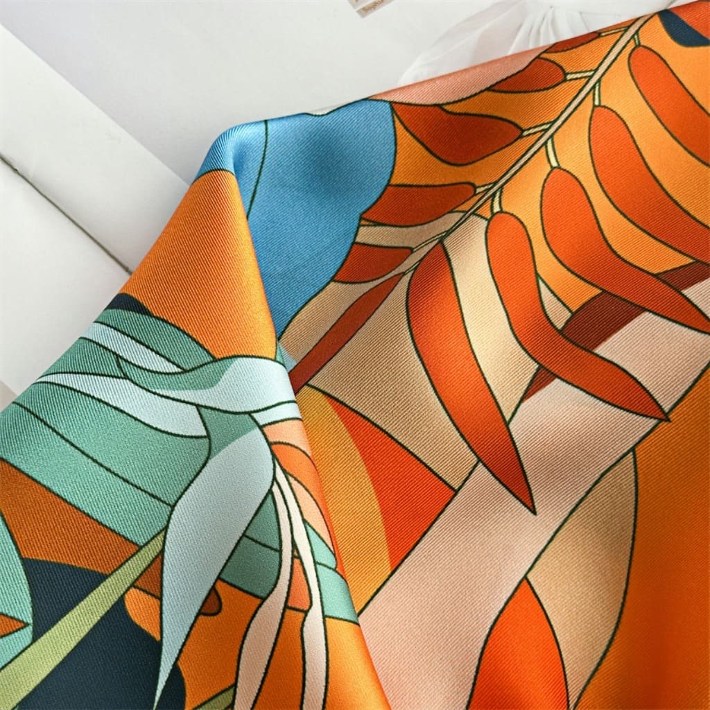 MaraSilk Pure Mulberry Silk Scarf - Square Twill MS550